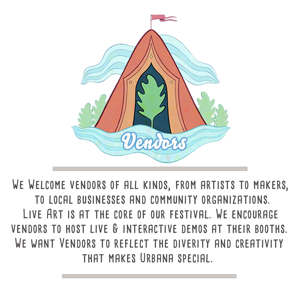 Bazaar Urbana vendor artwork with application information